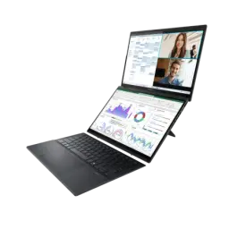 ASUS Zenbook Duo UX8406CA | Dual 14” OLED 3K 120Hz Touch Display | 15th Gen Intel Core Ultra 9 285H CPU | Intel Arc Graphics | 32GB RAM | 2TB Gen 4 SSD | Windows 11 | Stylus |Inkwell Grey | 2 Year Int'l Warranty | 1 Year Perfect Warranty